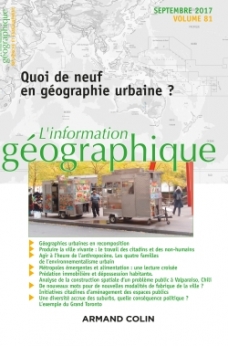 Métropoles émergentes et alimentation : Une lecture croisée