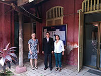 Anne Guillou, Dr BONG Sovath et Claire Tran