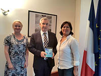 Anne Yvonne Guillou, Jean-Claude Poimbeuf et Claire Tran