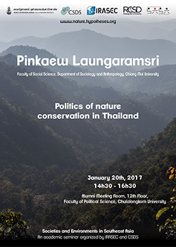 Politics of nature conservation in Thailand