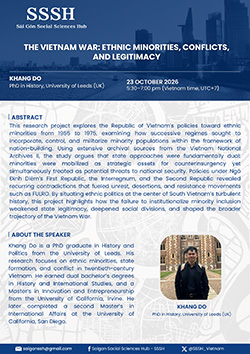 Flyer of the event